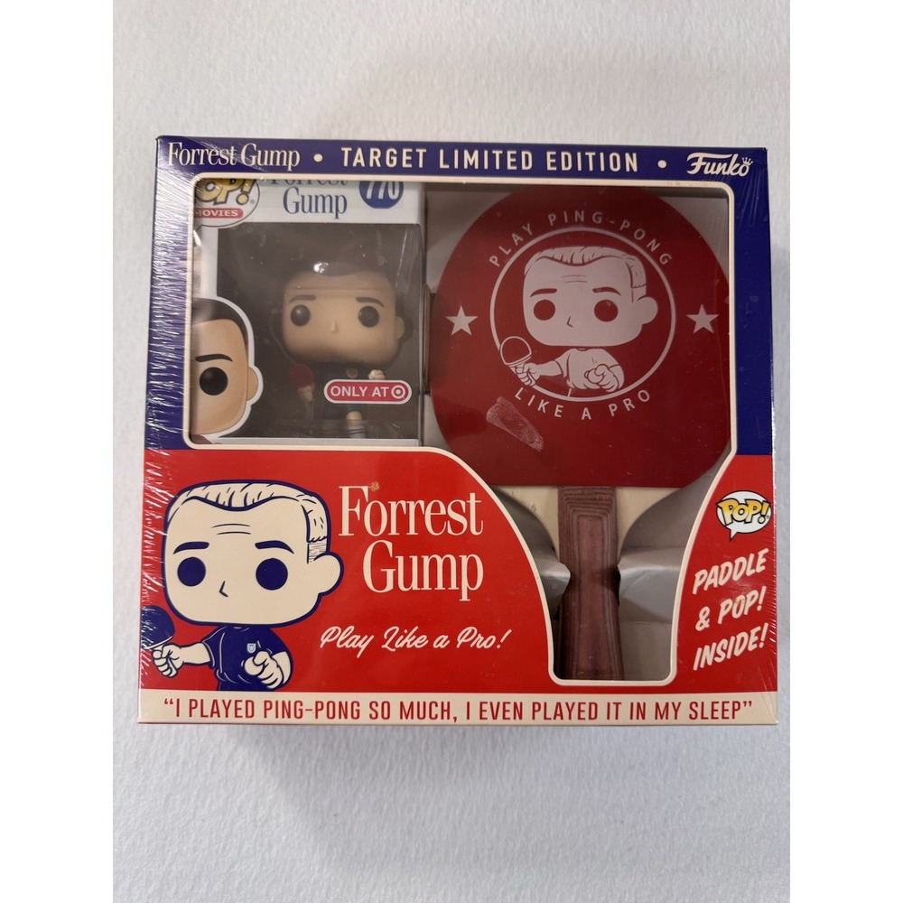FunkoPOP #770 Forrest Gump Paddle Target Exclusive Limited Edition Collectible